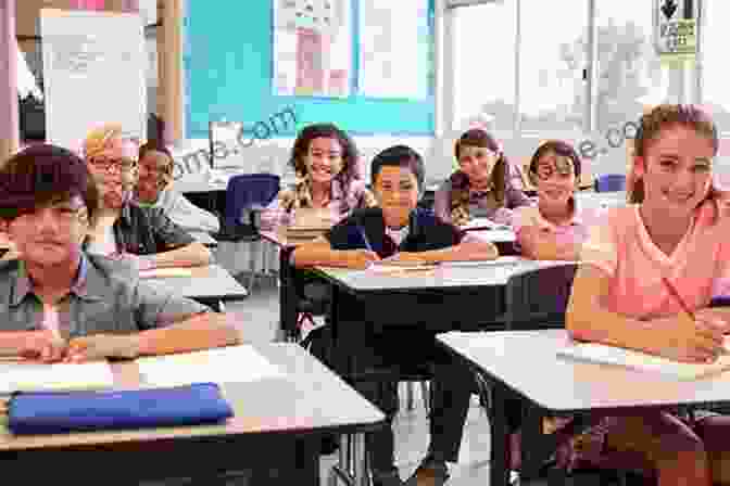 A Child Sitting At A Desk In A Bright And Colorful Classroom, Smiling And Engaged In Learning. Help Your Child With School: Step By Step Parent Action Guide (Parent Action Guides Step By Step Guidance To Help Your Child 1)