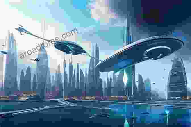 A Futuristic Cityscape With Innovative Buildings And Space Exploration Vehicles Facilities Management And The Business Of Space