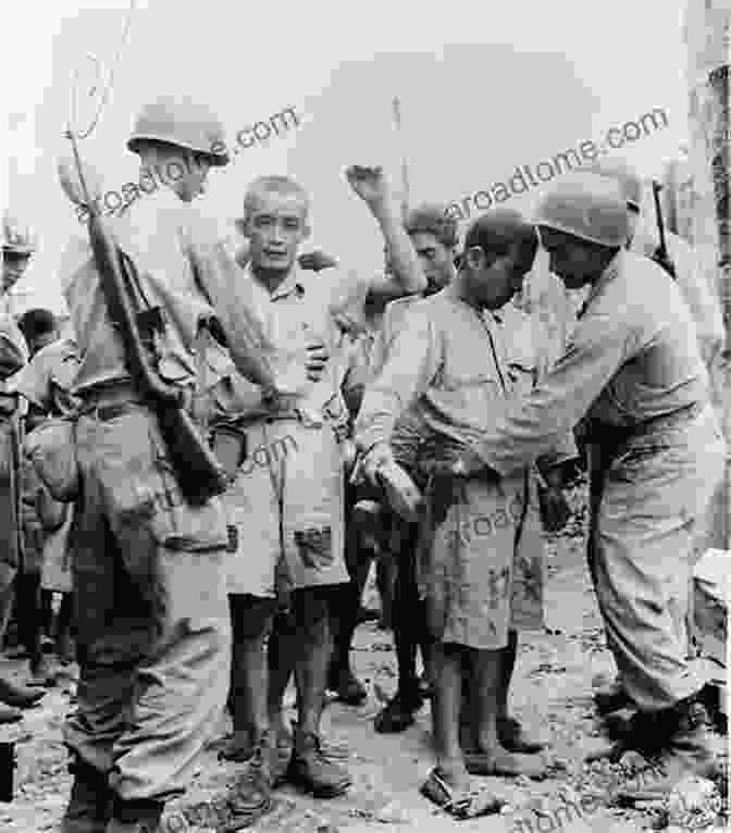 A Group Of Civilians Being Rounded Up By Japanese Soldiers During The Manila Massacre Battle Of Manila: Nadir Of Japanese Barbarism 3 February 3 March 1945 (History Of Terror)