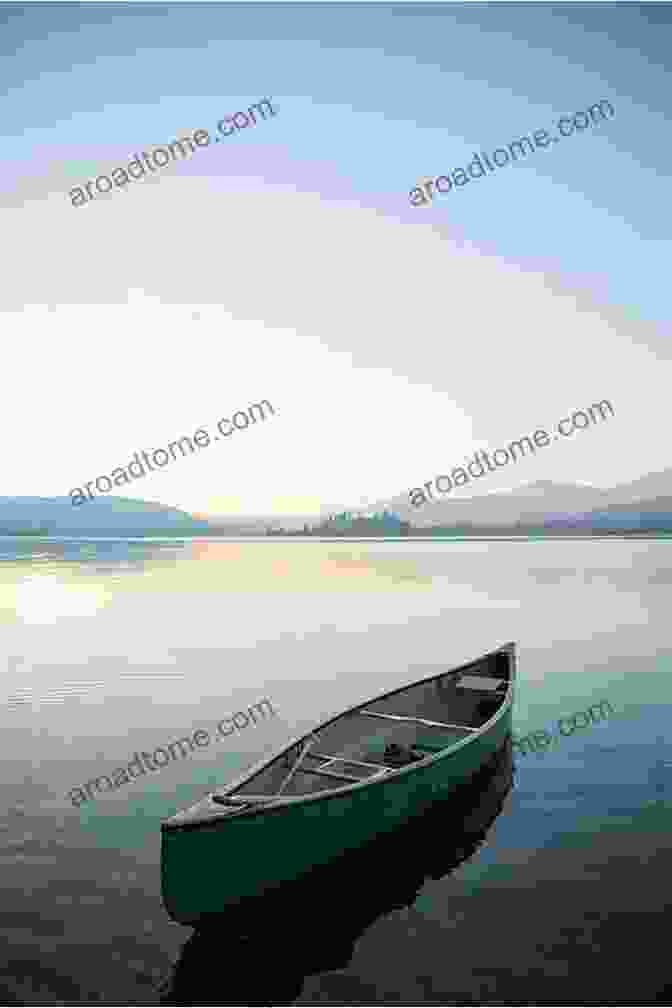 A Lone Canoe Floating On Lake Sara, Surrounded By A Tranquil Embrace Of Nature Morning On The Lake Sara Levine