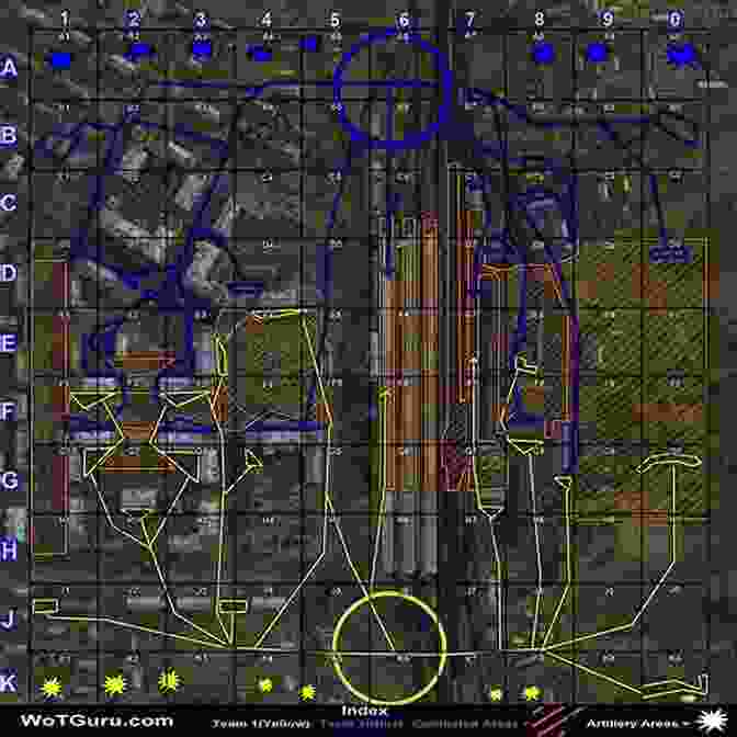 A Map Illustrating The Strategic Positioning Of Tanks On A Battlefield Tanks Encyclopedia Magazine #2 Wayne Muller