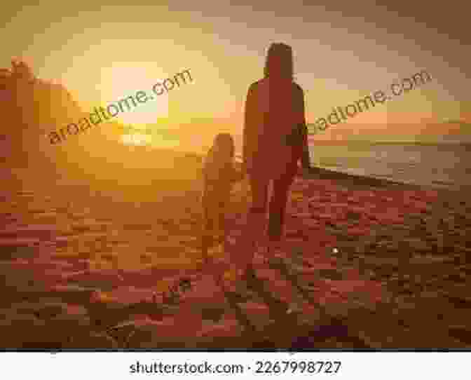 A Mother And Her Son Walk Hand In Hand Along A Beach, The Wind Blowing In Their Hair. The Mother Is Smiling And Looking Down At Her Son, Who Is Also Smiling. The Sun Is Setting In The Background, Casting A Warm Glow Over The Scene. Together Against The Wind: A Mother Remembers