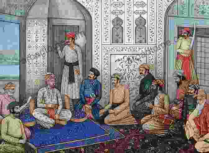 A Painting Depicting The Court Of Emperor Akbar The Siyar Ul Mutakherin A History Of The Mahomedan Power In India During The Last Century Revised From The Translation Of Haji Mustefa And Collated With The Persian Original By John Briggs