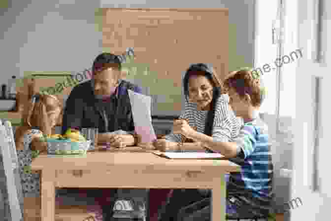 A Parent And Child Sitting At A Kitchen Table, Working Together On A Homework Assignment With A Smile On Their Faces. Help Your Child With School: Step By Step Parent Action Guide (Parent Action Guides Step By Step Guidance To Help Your Child 1)