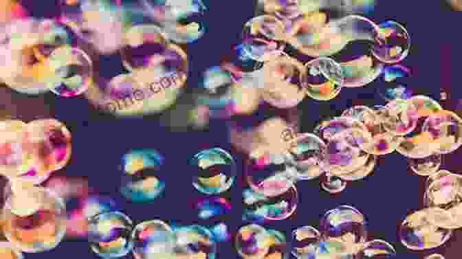 A Photograph Of A Group Of Soap Bubbles Interacting With A Straw, Demonstrating The Scientific Properties Of Bubbles. See Me Bubble Ulrich Renz