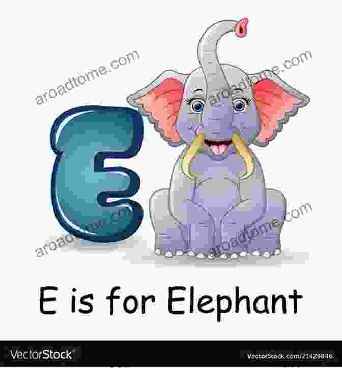 Adorable Elephant Illustration ABC S For Girls (Alphabet With Cute Little Animals Baby Children S Toddler Book)