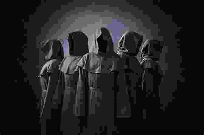 An Enigmatic Image Portraying A Group Of Hooded Figures Gathered Around A Clandestine Meeting, Hinting At The Secretive And Powerful Nature Of Secret Societies. Rosicrucian America: How A Secret Society Influenced The Destiny Of A Nation