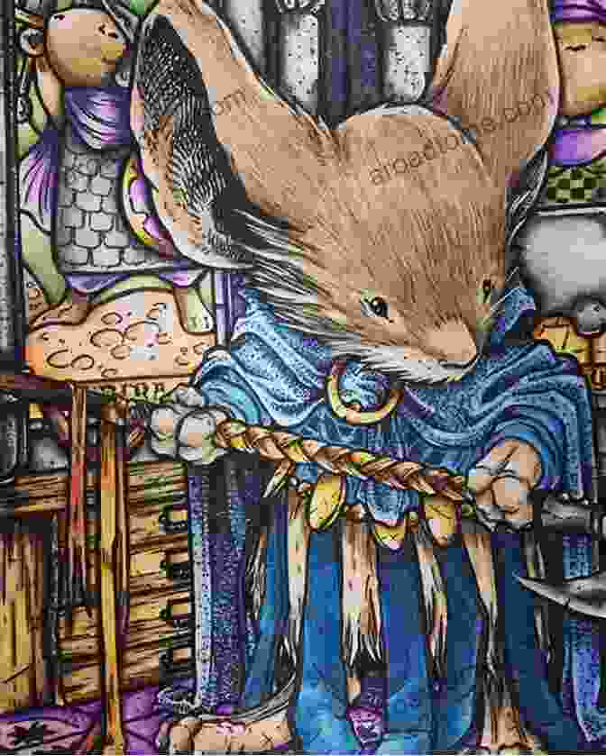 An Illustration Of Gwendolyn, A Mouse Healer, Brewing Potions In Her Tent Mouse Guard Alphabet (Mouse Guard: Alphabet 1)