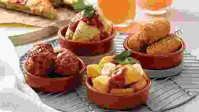 Assortment Of Tapas Dishes, Including Croquettes, Patatas Bravas, And Grilled Octopus The Spanish Cooking: Top 30 Healthy Mouth Watering And Popular Spanish Main Dish One Dish And Appetizer Meals