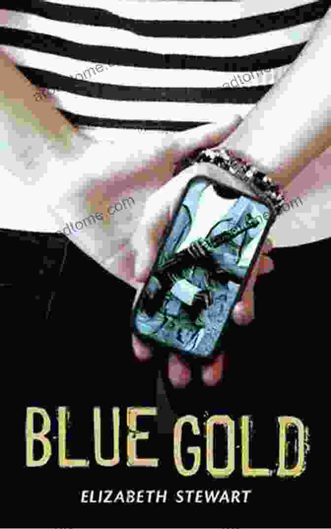 Blue Gold By Elizabeth Stewart, Featuring An Underwater Scene With A Diver And Marine Life Blue Gold Elizabeth Stewart