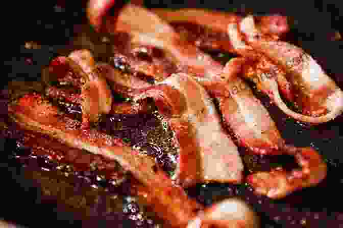 Crispy Bacon Sizzling In A Pan Jello Recipes : Best 50 Delicious Of Bacon Recipes (Jello Recipes Jello Shot Recipe Jello Shots Recipe Jello Cookbook Jello Shot Cookbook) (Tracey Barker Cookbooks No 2)