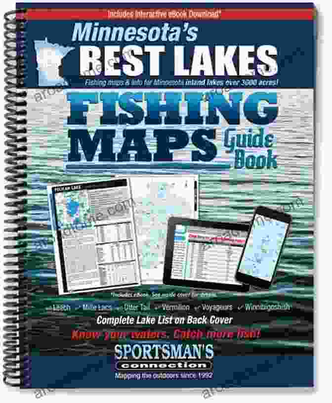 Detailed Lake Map Minnesota S Best Lakes Fishing Maps Guide