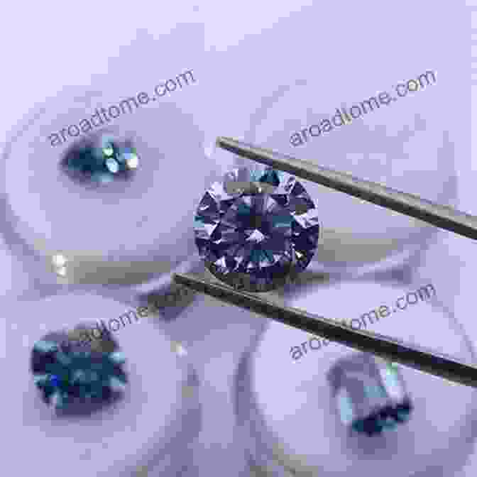 Facet Cut Synthetic Gemstone With Brilliant Blue Color Australian Gemstones: Ornamental Gem Materials Emeralds Garnets Synthetic Gemstones