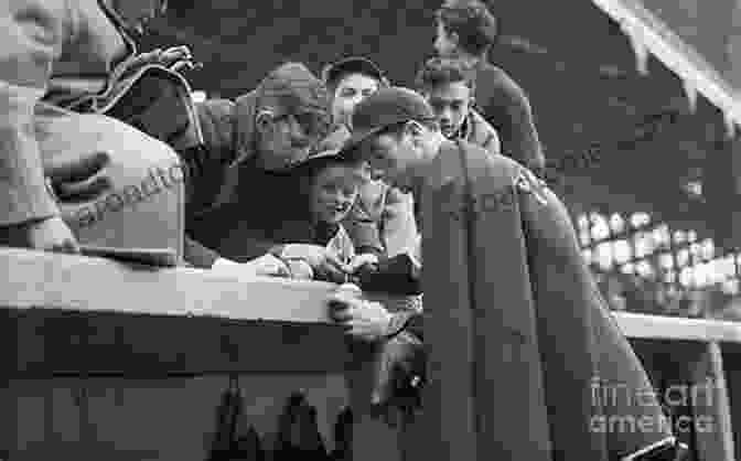 Joe DiMaggio Signs Autographs For Fans At Rickwood Field Baseball In Birmingham (Images Of Baseball)