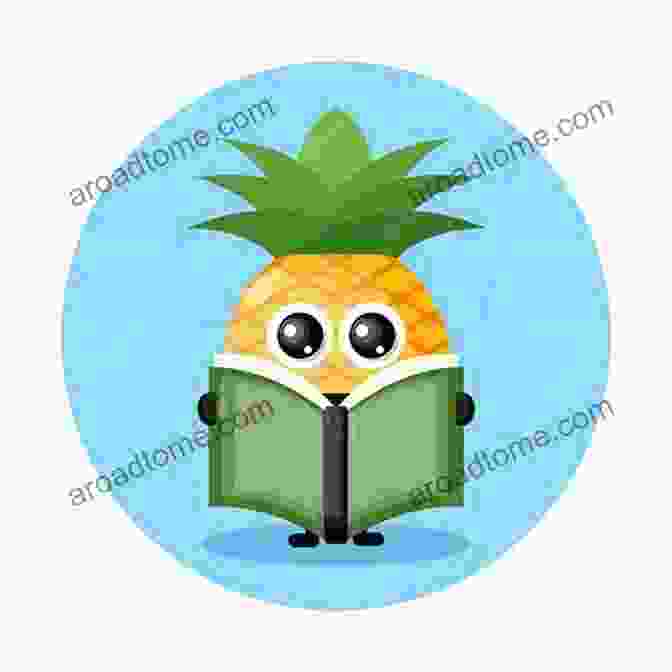 Miss Pineapple Reading A Book To Her Fruity Friends Miss Pineapple (Miss Fruits) Stephen Mansfield