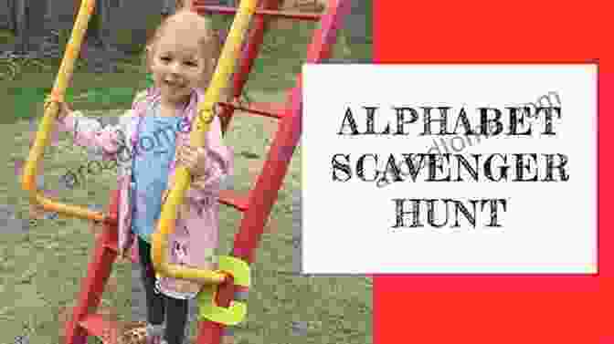 Preschooler Playing Letter Scavenger Hunt Learn The Alphabet (Early Learning 1)