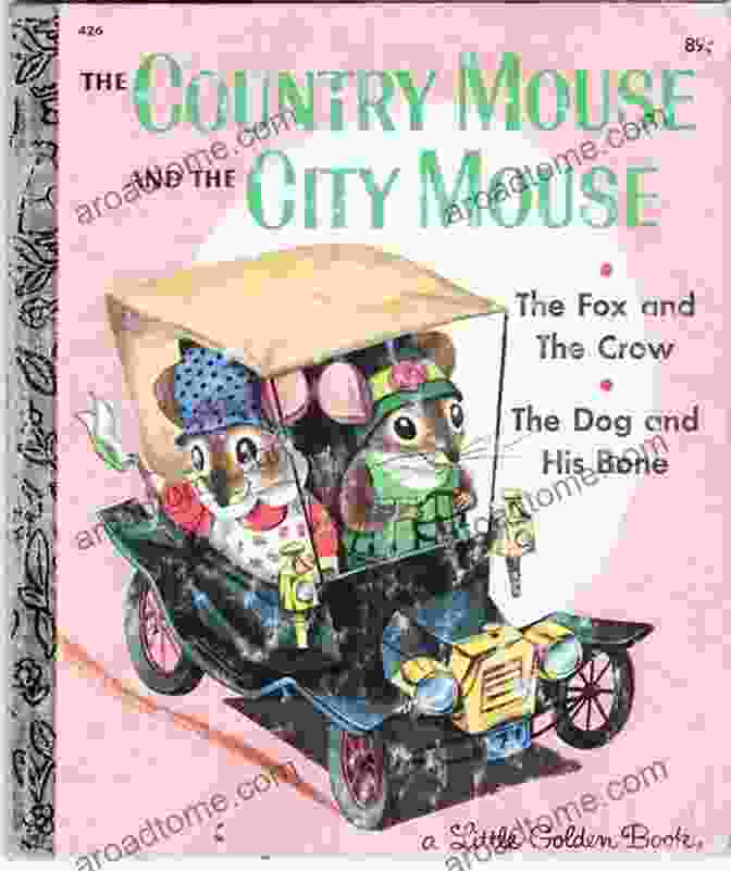 Richard Scarry: The Country Mouse And The City Mouse Little Golden Book Cover Richard Scarry S The Country Mouse And The City Mouse (Little Golden Book)