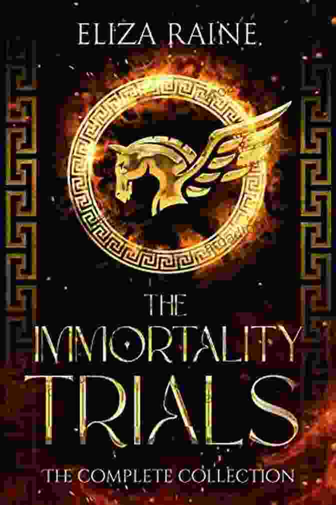 The Immortality Trials Book Cover Featuring A Group Of Characters In An Ethereal Forest, Surrounded By Magical Creatures. Tides Of Olympus: A Mythology Fantasy Romance (The Immortality Trials 2)