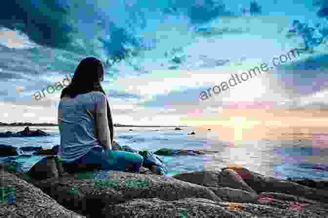 Woman Sitting On A Rock Overlooking A Vast Landscape, Embracing Her Emotions Overcoming Bitterness: Moving From Life S Greatest Hurts To A Life Filled With Joy