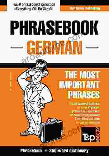 English German Phrasebook And 250 Word Mini Dictionary (American English Collection 129)